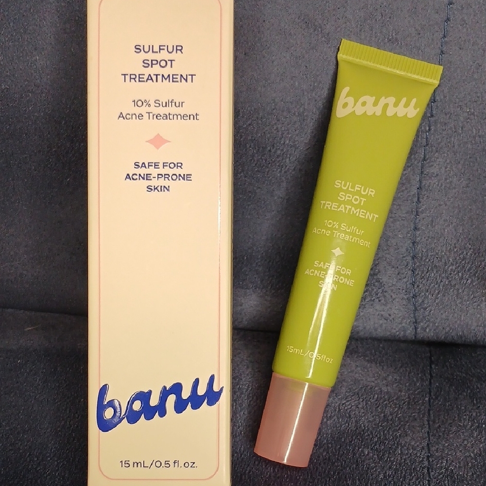 Banu Sulfur Spot Treatment for Acne-Prone Skin 15mL/0.5 Fl